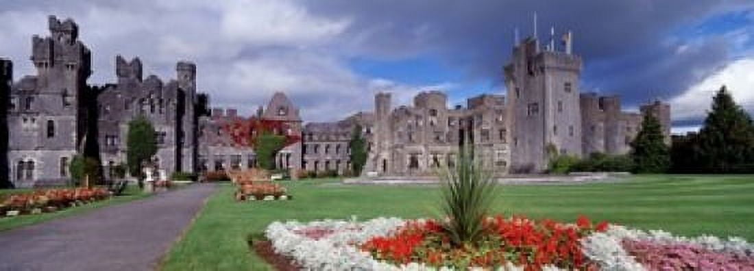 Ashford Castle Ireland Canvas Art - Panoramic Images (18 x 7)