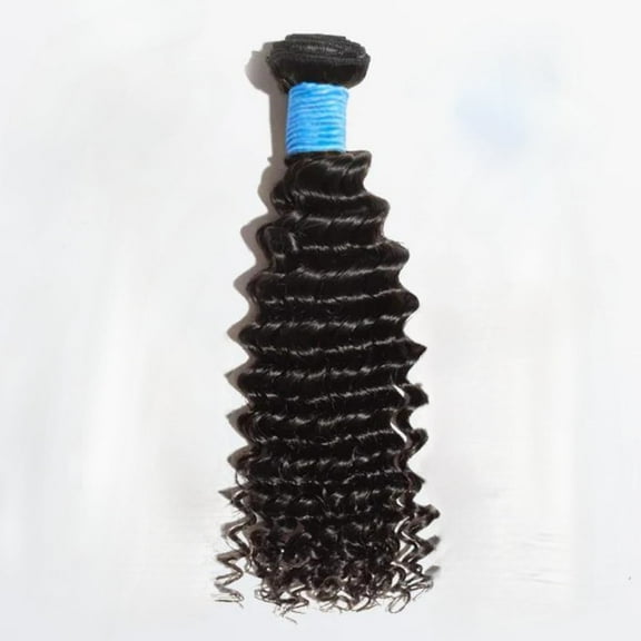 ASHINE 10A Brazilian Virgin 100% Human Hair Deep Curly Bundles Sew In Closure Extensions 12 inches Afro Kinky Bulk for Women