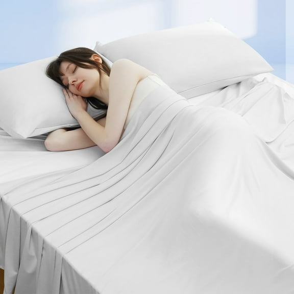 Aship Cooling Blanket King Size, Silver Ion Self Cleaning Single-Layer Summer Blanket, Breathable Luxury Cooling Blanket for Hot Sleepers, Gray, 90"*108"