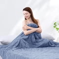 thumbnail image 1 of Aship Cooling Comforter King, Double Sided Cooling Blanket for Hot Sleepers, Q-Max 0.45, Arc-Chill Cooling Fabric, Lightweight Breathable Summer Comforter 91*108 in, 1 of 9