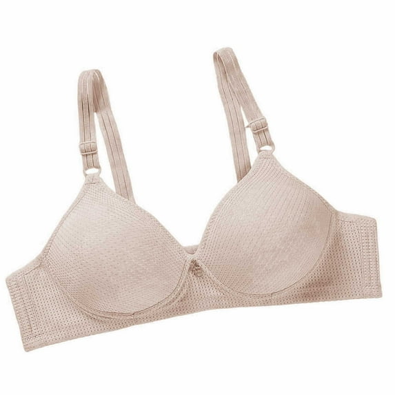 Ashirexll Bra for Big Busted Women, Push up Bras for Women, Solid Color Gathering Breathable Comfortable Soft Bras Green XL