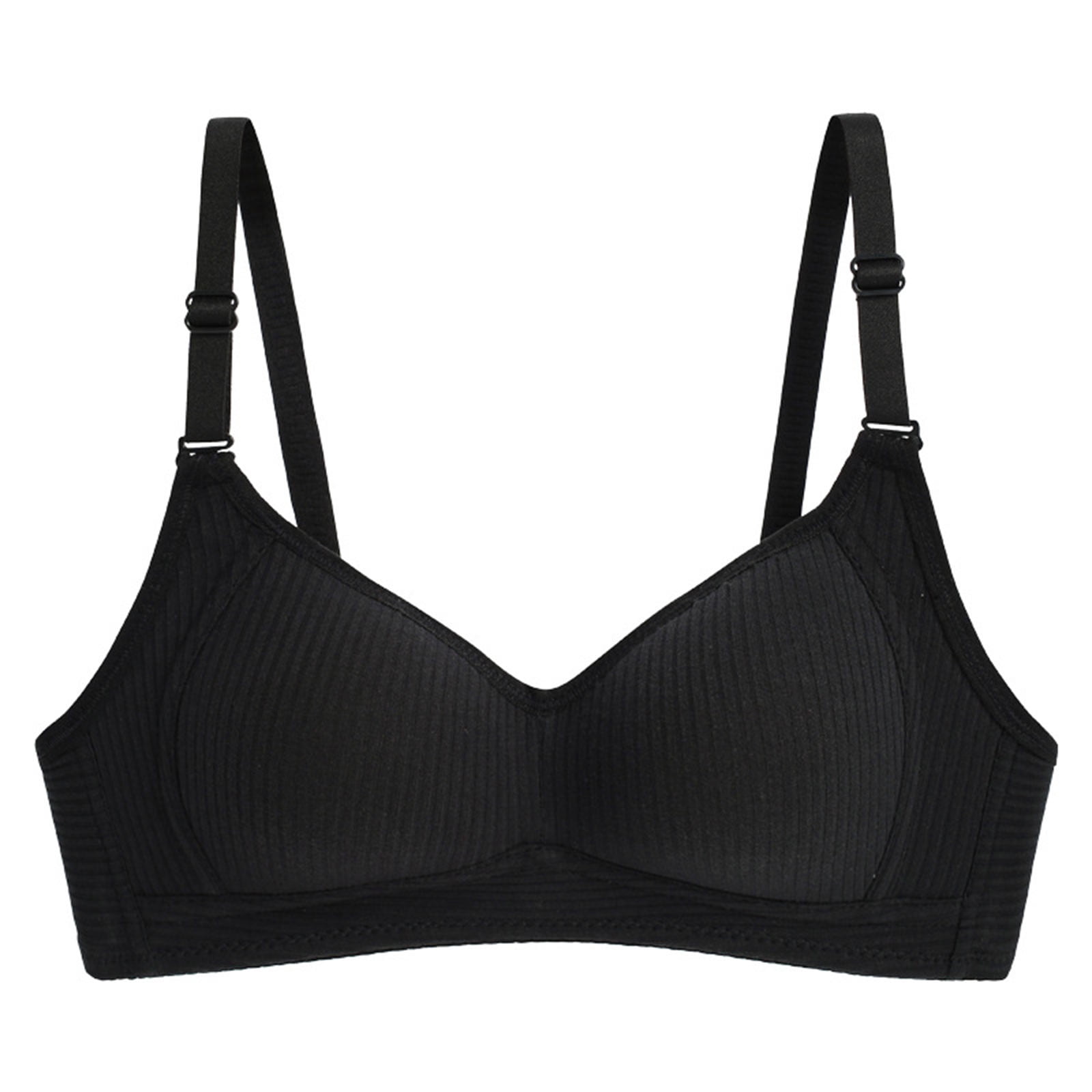 Ashirexll Bras for Women No Underwire, Pepper Bras for Women Small Breast, Solid Color Wire Free