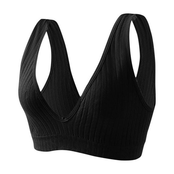 Ashirexll Bras for Women no Underwire, Sports Bras for Women Large Bust, Womens Large Sports Bra Bottom for Women Sexy Sports Yoga Wrapped Chest Scarless Back Sleeping Underwear