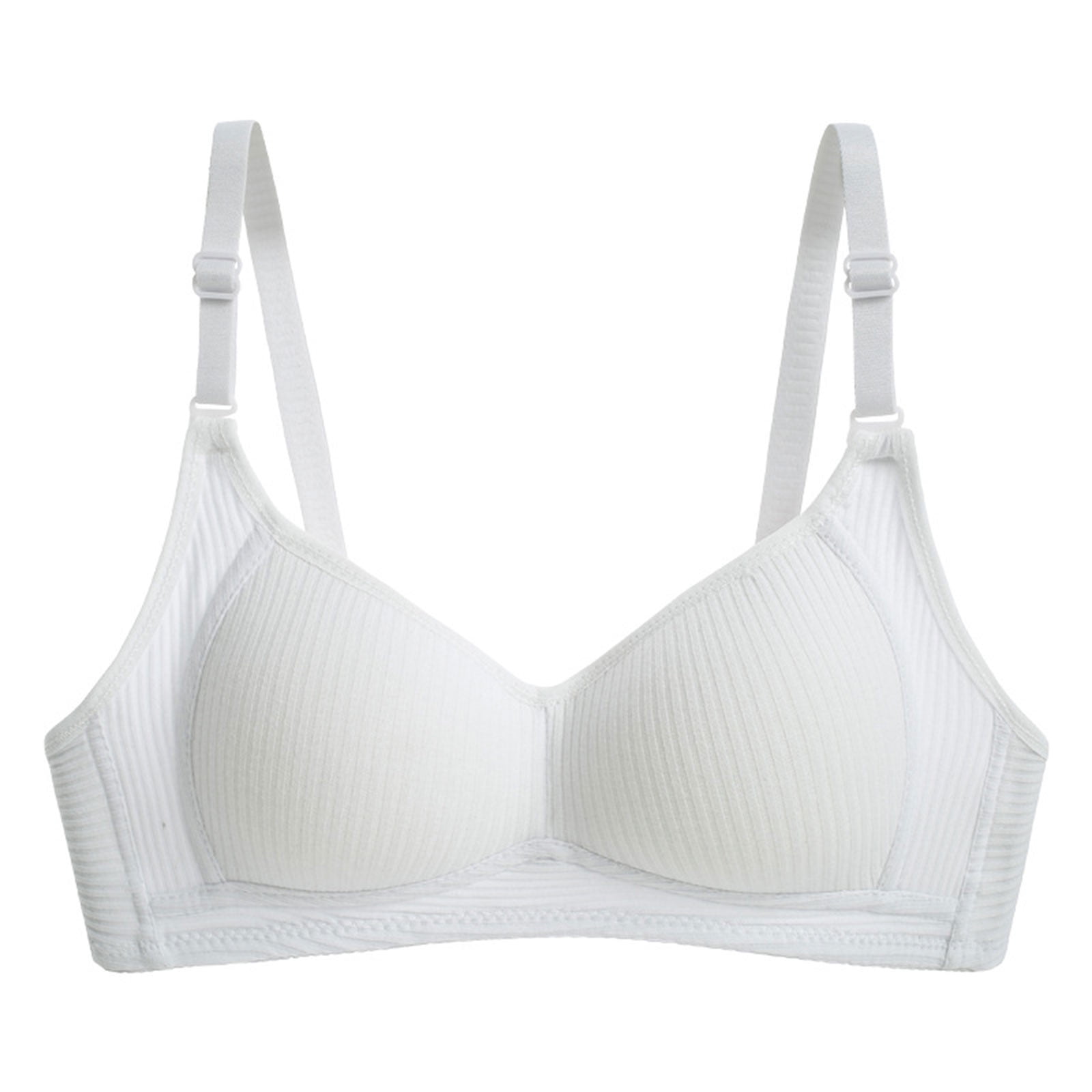 Ashirexll Bras for Women No Underwire, Pepper Bras for Women Small Breast, Solid Color Wire Free