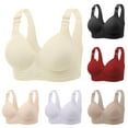 thumbnail image 1 of Ashirexll Bras for Women No Underwire, Push Up Bra, Nylon Bra Comfortable Gathered Support Everyday, 1 of 7