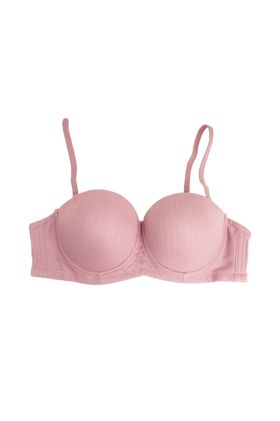 Bras for Women No Underwire, Push Up Bra, Solid Color Backless Push Up Bra U Shaped Seamless Everyday