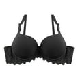 Ashirexll Bras for Women Spaghetti Adjustable Straps Breathable Thick