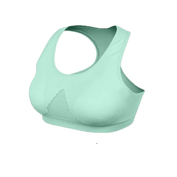 Ashirexll Bras for Women no Underwire, Sports Bras for Women Large Bust, Women Seamless Sports Bra Wireless Yoga Bra with Removable Pads