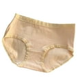 thumbnail image 1 of Ashirexll Cotton Underwear for Women Clearance Sale! Cute Women Comfortable Print Fashion Medium Waist Briefs Pink M, 1 of 3