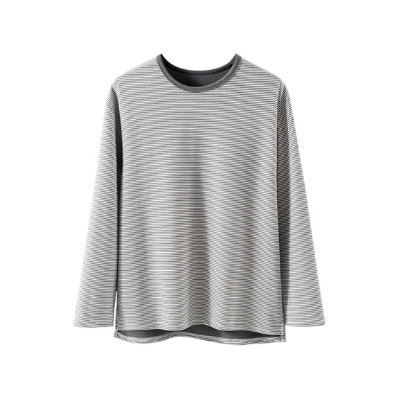 Ashirexll Fleece Pajamas Men, Fuzzy Pajamas for Men, Loose Winter Thick Warm Sleepwear Long Sleeve Pants Thickened Sleepwear