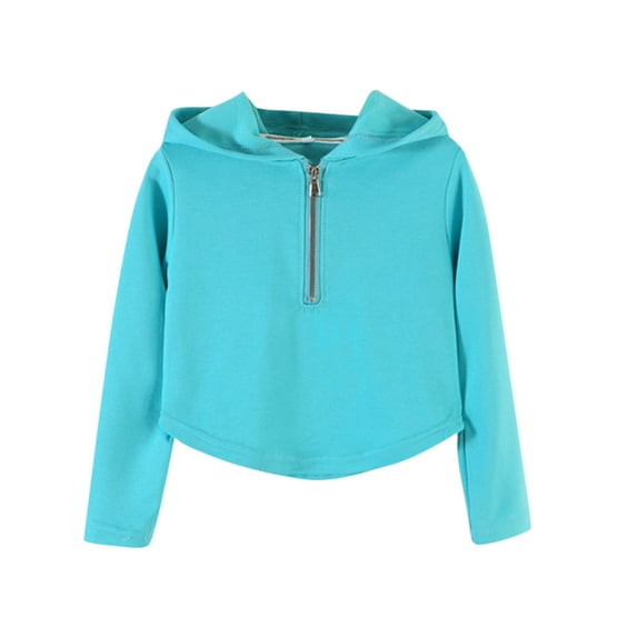 Ashirexll Girls Hoodies, Zip Up Hoodie, Girls' Hoodies for Fall and Winter Casual Loose Long Sleeve Zip Up Sweatshirt