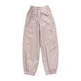 thumbnail image 1 of Ashirexll Girls Pants, Baggy Sweatpants, Summer Pants for Girls 6-16Y Elastic Waist Loose Pants Summer Casual and Sports Trousers with Pockets, 1 of 7