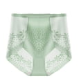 thumbnail image 1 of Ashirexll High Waisted Underwear for Women, Ladies Underwear Panties, Floral Lace Mid Waist Tummy Control Hip Lifting Breathable Panties, 1 of 3