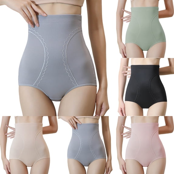 Ashirexll High Waisted Underwear for Women, Ladies Underwear Panties, High Waist Hip Lifting Comfortable Shaping Pants