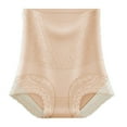 thumbnail image 1 of Ashirexll High Waisted Underwear for Women, Ladies Underwear Panties, Ice Silk High Waist Tummy Control Hip Lift Cotton Postpartum Shaping Panties, 1 of 5
