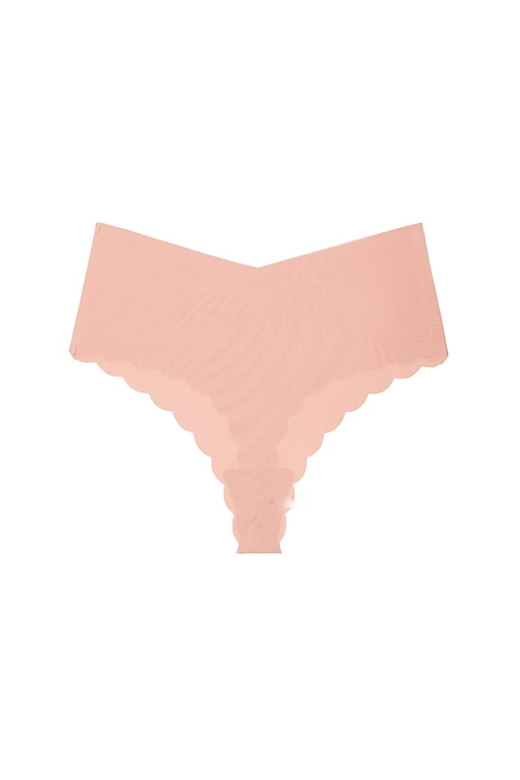 High Waisted Underwear for Women, Ladies Underwear Panties, Low Waist Adhesive Belt Invisible Seamless T Thong