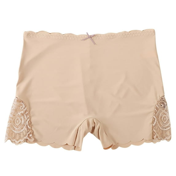 Ashirexll High Waisted Underwear for Women, Ladies Underwear Panties, Womens Large Size Lace High Waist Exposure Bottom Safety Pants