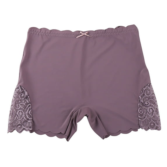 Ashirexll High Waisted Underwear for Women, Ladies Underwear Panties, Womens Large Size Lace High Waist Exposure Bottom Safety Pants