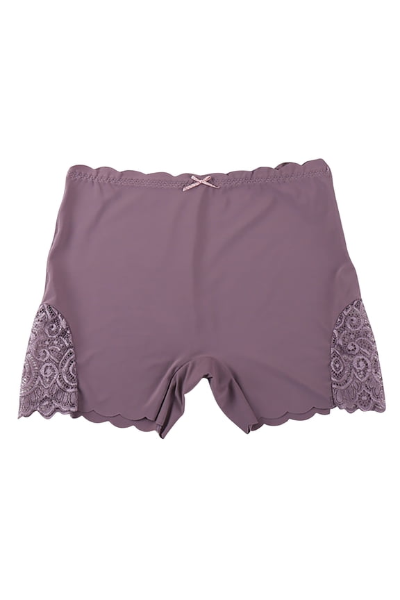 High Waisted Underwear for Women, Ladies Underwear Panties, Womens Large Size Lace High Waist Exposure Bottom Safety Pants