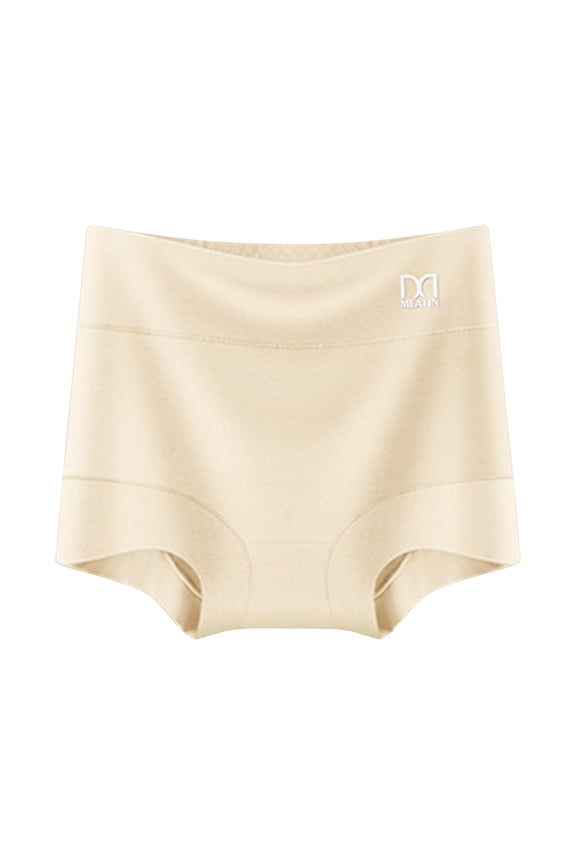 High Waisted Underwear for Women, Womens Cotton Underwear, Lace Mid Rise Tummy Control Breathable Panties