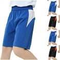 thumbnail image 1 of Ashirexll Kids Shorts, Boys Shorts, Children's Summer Shorts Boys' Five Quarter Pants Casual Sports Pants Breathable Medium to Large Children's Thin Pants, 1 of 5