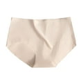 thumbnail image 1 of Ashirexll Ladies Underwear Panties, High Waisted Underwear for Women, Seamless Underwear Thin Mid Waist Panties, 1 of 3