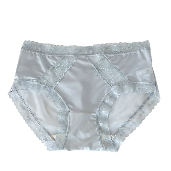 Ashirexll Ladies Underwear Panties, Plus Size Underwear for Women, Fashion Women High Waisted Solid Underwear Absorbent Breathable Pants