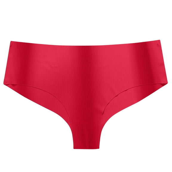 Ashirexll Ladies Underwear Panties, Plus Size Underwear for Women, Low Waist Seamless Plus Size Triangle Panties