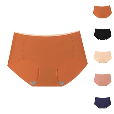 Ashirexll Ladies Underwear Panties, Plus Size Underwear for Women, Womens Lace Mid Rise Body Shaping Breathable Hip Lift Briefs