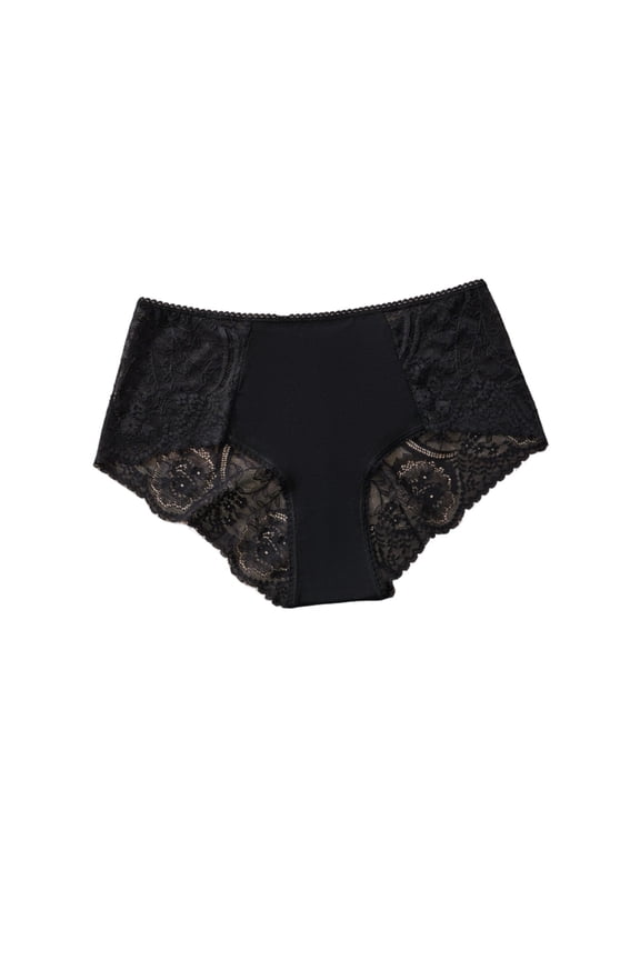 Ladies Underwear Panties, Plus Size Underwear for Women, Womens Large Size High Waist Thin Thong Lace Breathable Seamless Panties