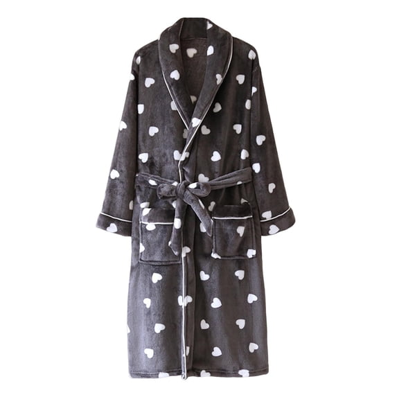 Ashirexll Mens Robe, Pajamas for Men, Soft Velvet Solid Color Sleeping Trousers Warm Loose Sleepwear Pants Home Wear