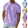 thumbnail image 1 of Ashirexll Mens T-shirts, Big and Tall Shirts for Men, Fashion Printed Casual and Sports T-shirt Short Sleeve Round Neck Blouses Shirts for Daily and Fitness, 1 of 3