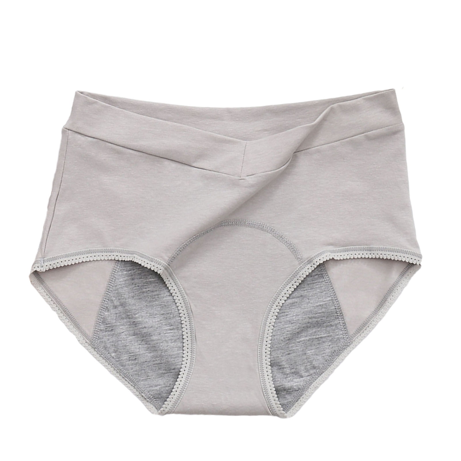 Ashirexll Menstrual Underwear for Women, Leakproof Underwear for Women, High Waisted Solid Color