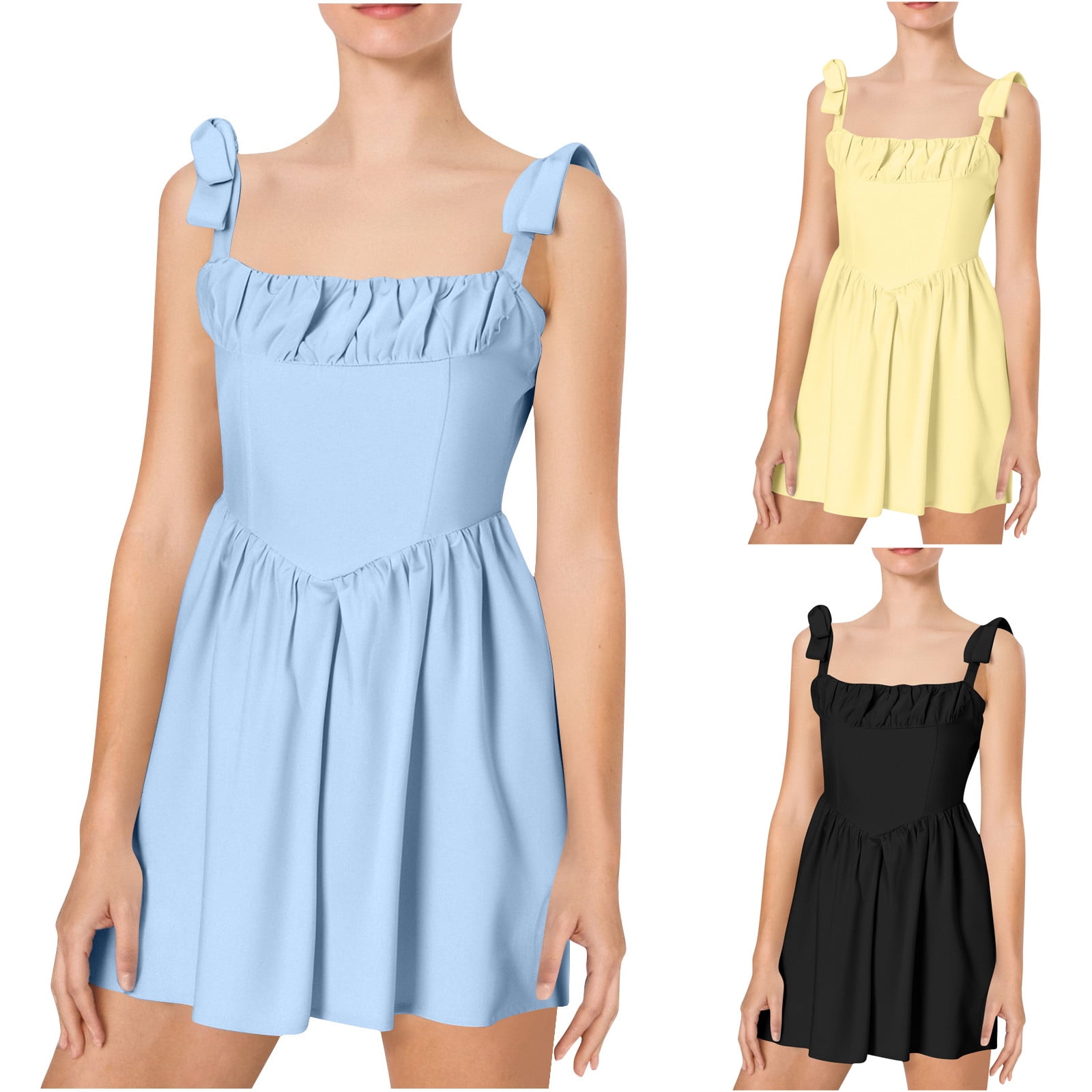 Ashirexll Midi Dresses for Women, Flowy Dresses for Women, Fashion ...