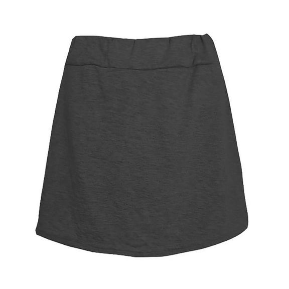 Ashirexll Mini Skirts for Women, Tulle Skirt, Layered Tiered Sheer Shirt Extender Extender Half Slip Plus Size Skirt Dark Gray One Size