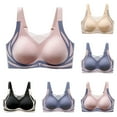 thumbnail image 1 of Ashirexll Plus Size Bras for Women, Bras for Women No Underwire, Womens Backless Push Up Bra Seamless Everyday, 1 of 7