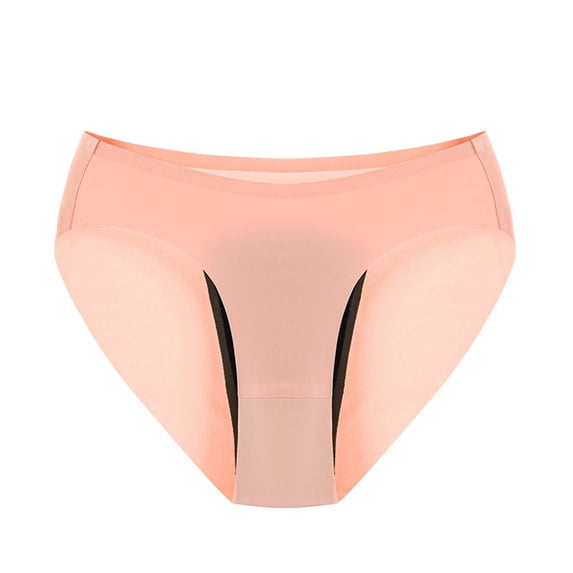 Ashirexll Plus Size Underwear for Women, Ladies Underwear Panties, Absorbent Menstrual Leak Proof Cotton Panties