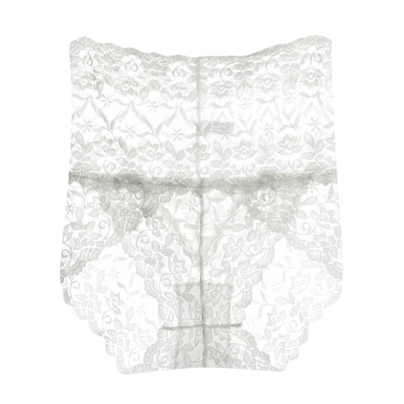 Ashirexll Plus Size Underwear for Women, Ladies Underwear Panties, Fashion Transparent Low Waist Lace Panties Thong