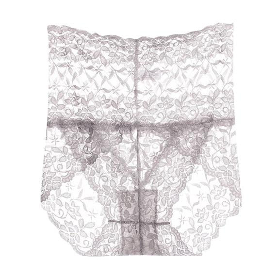 Ashirexll Plus Size Underwear for Women, Ladies Underwear Panties, Fashion Transparent Low Waist Lace Panties Thong