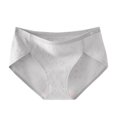 thumbnail image 1 of Ashirexll Plus Size Underwear for Women, Ladies Underwear Panties, Fashion Ventilate Solid Color Soft Regular Comfortable Briefs, 1 of 5
