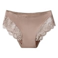 thumbnail image 1 of Ashirexll Plus Size Underwear for Women, Ladies Underwear Panties, French Thin Sheer Mesh Lace Cropped Hip Lifting Low Waist Underwear, 1 of 4