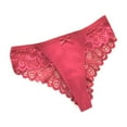 thumbnail image 1 of Ashirexll Plus Size Underwear for Women, Ladies Underwear Panties, Large Size Fashion Lace Breathable Seamless Thong, 1 of 3