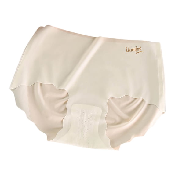 Ashirexll Plus Size Underwear for Women, Ladies Underwear Panties, Seamless Ice Silk Body Breathable Underwear