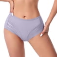 thumbnail image 1 of Ashirexll Plus Size Underwear for Women, Ladies Underwear Panties, Ventilate Solid Color Soft Everyday Comfortable Underpants, 1 of 6