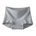 thumbnail image 1 of Ashirexll Plus Size Underwear for Women, Womens Cotton Underwear, Everyday Ventilate Solid Color Soft Regular Panties, 1 of 7