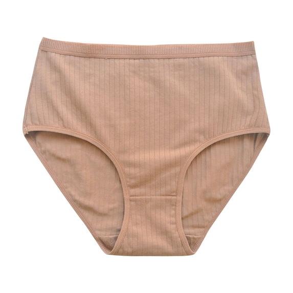 Ashirexll Plus Size Underwear for Women, Womens Cotton Underwear, Fashion Casual High Waist Comfortable Ladies Briefs