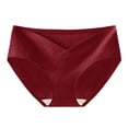 thumbnail image 1 of Ashirexll Plus Size Underwear for Women, Womens Cotton Underwear, Modern Ventilate Solid Color Soft Briefs, 1 of 5