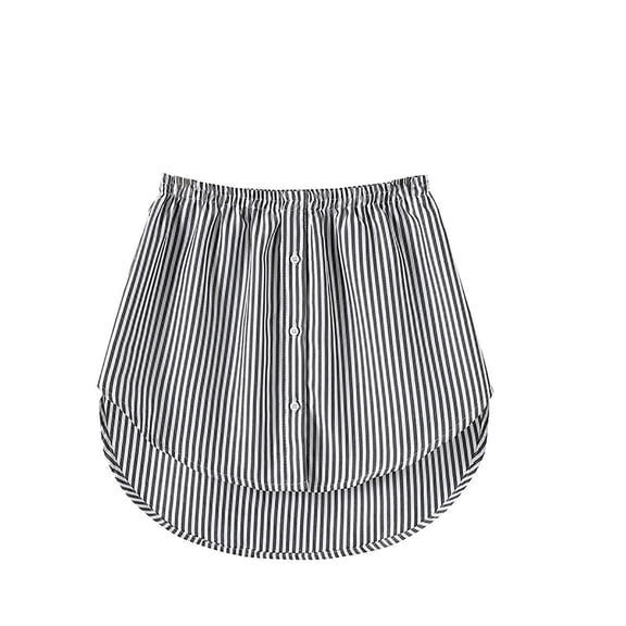 Ashirexll Skirts for Women, Tulle Skirt, Cute Skirts, Layered Tiered Sheer Shirt Extender Extender Half Slip Plus Size Skirt Black S