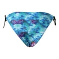 thumbnail image 1 of Ashirexll Swim Shorts Women, Bathing Suit Bottoms for Women, Bikini Swim Pants Shorts Bottom Swimsuit Swimwear Bathing Blue B XXL, 1 of 7