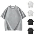 thumbnail image 1 of Ashirexll T Shirts for Man, Mens Shirts Casual, Plus Size Loose Short Sleeve Round Neck Daily Casual Wear T-shirts Summer Shirts, 1 of 7